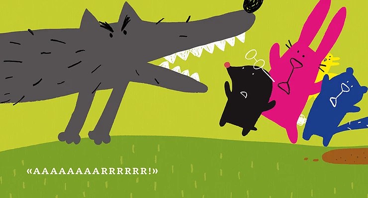 C’era una volta un lupo affamato…