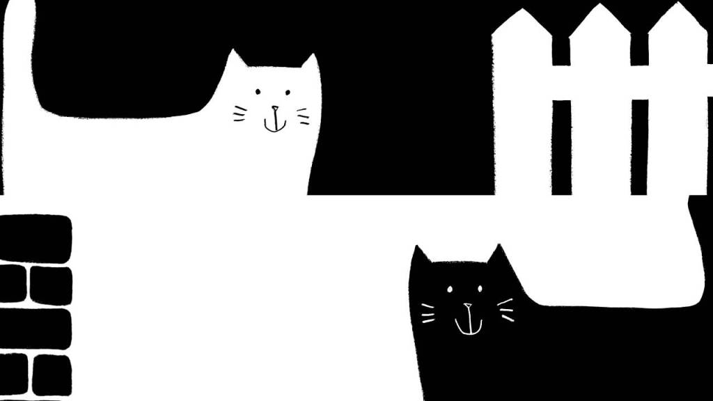 Gatto Nero Gatta Bianca, di Silvia Borando&nbsp;(Minibombo)