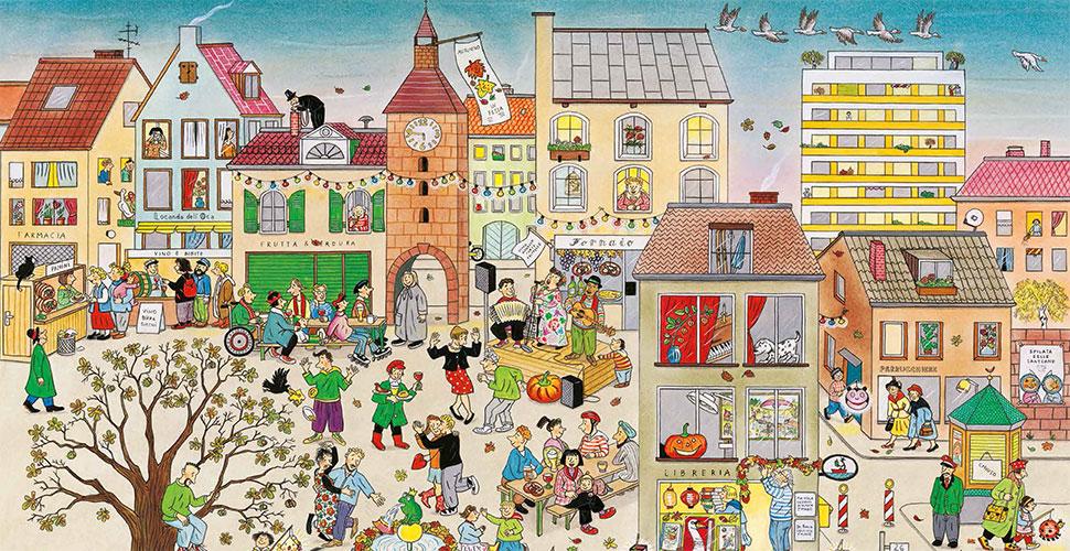 Libri brulicanti e&nbsp;autunno